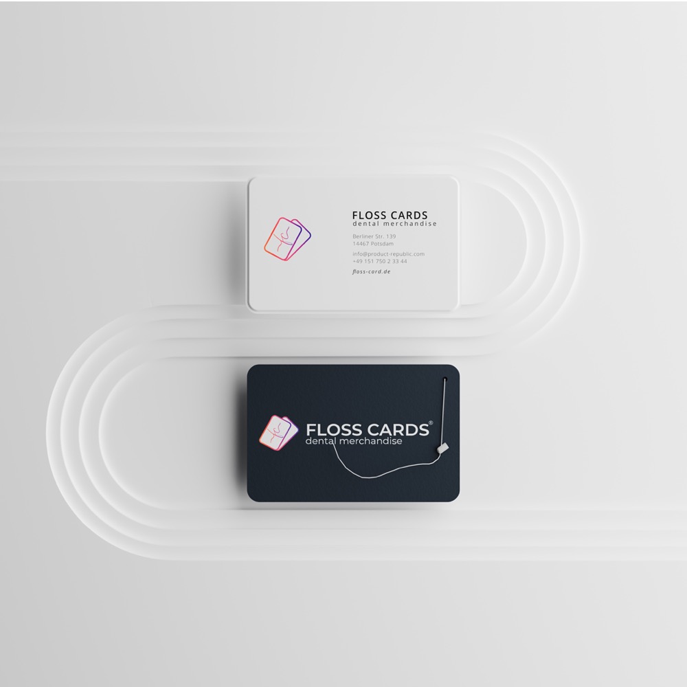 Floss Cards – die Zahnseide-Visitenkarte für unterwegs